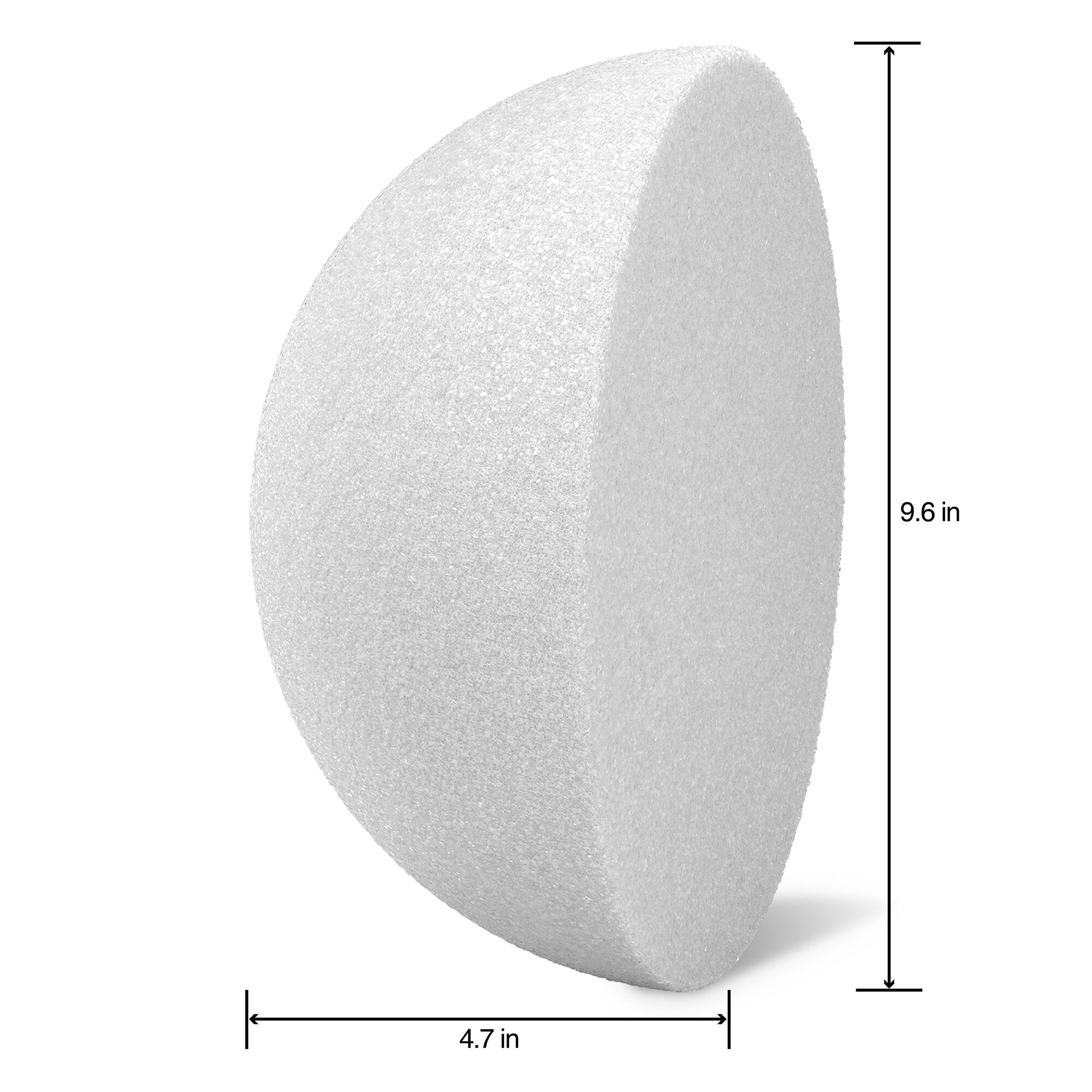 FloraCraft® CraftFōM 10" Half Ball White